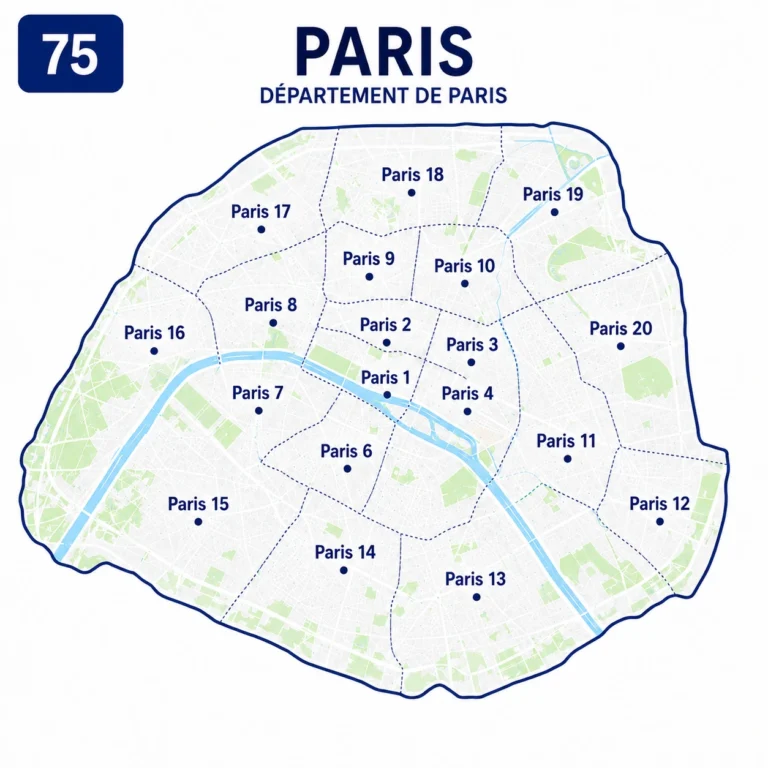 carte paris 75